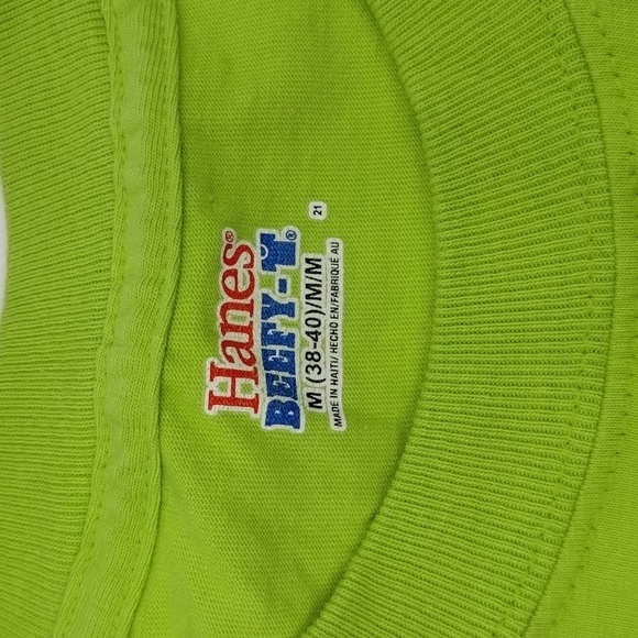 Eskimo Joes women's size medium unisex green Dr. Seuss look  Read/Succeed Tee - Picture 8 of 8